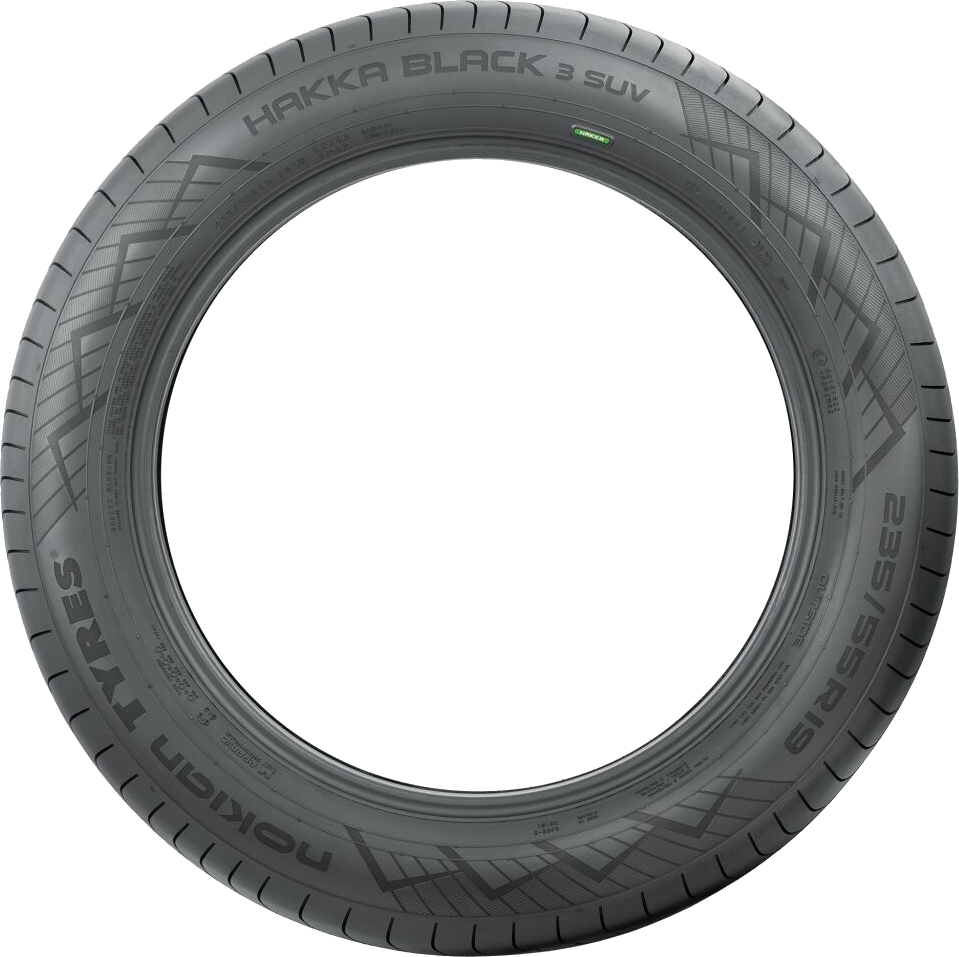 Nokian Tyres Hakka Black 3 SUV sommardäck, sedd från sidan