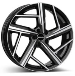 Qvattro blk/pol 9x20 5/112 ET22 CB66,5