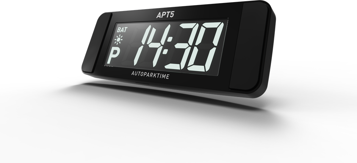 Autoparktime 5 automatisk P-skiva, alternativ vy 1