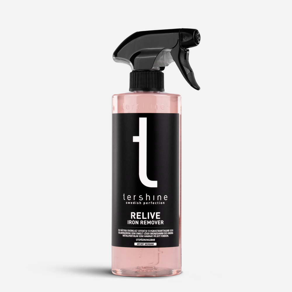 Tershine Relive Flygrostborttagare 500 ml, snett framifrån