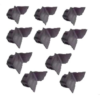 Glidsko monteringshuvud 10-pack 