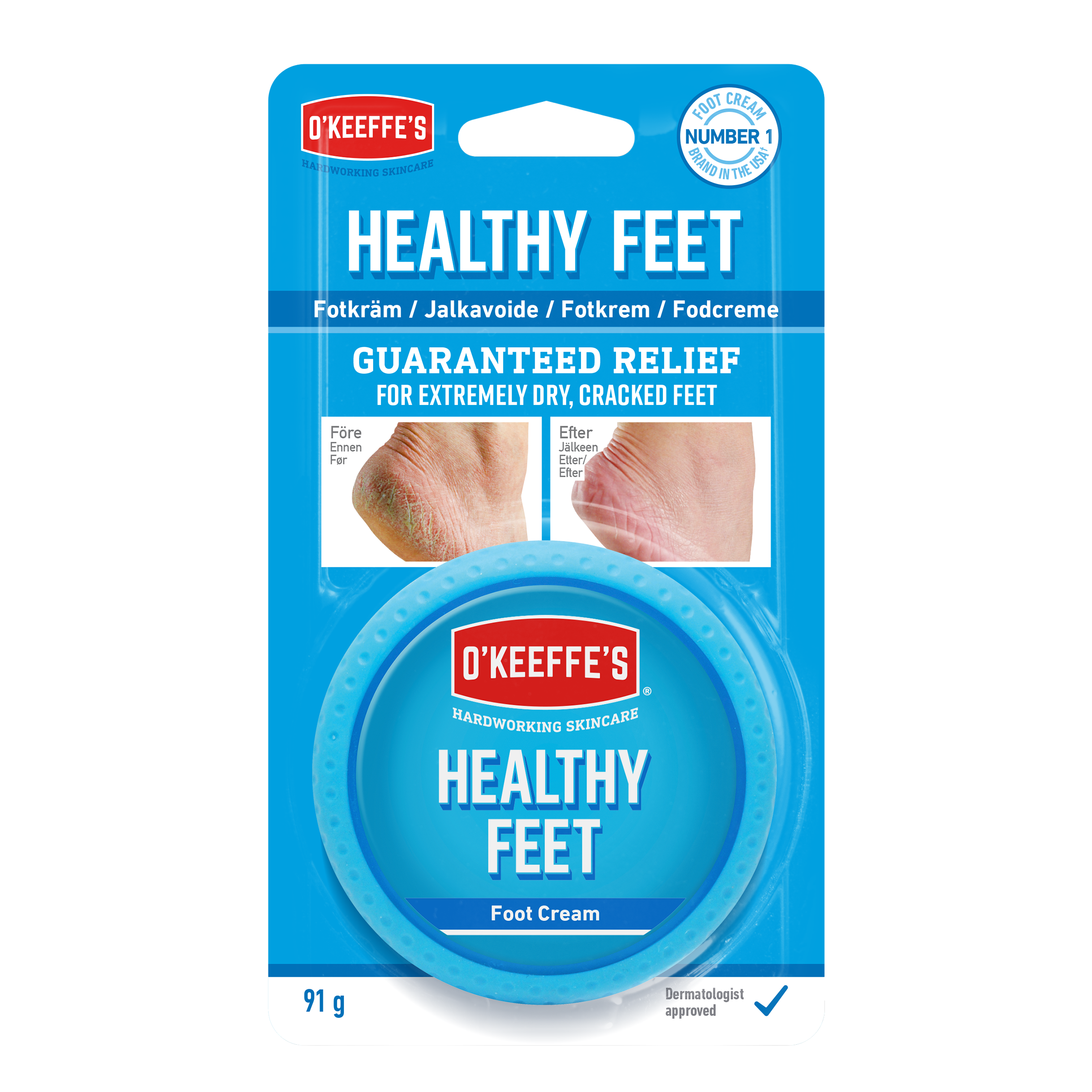 Healthy Feet - Fotkräm 91g