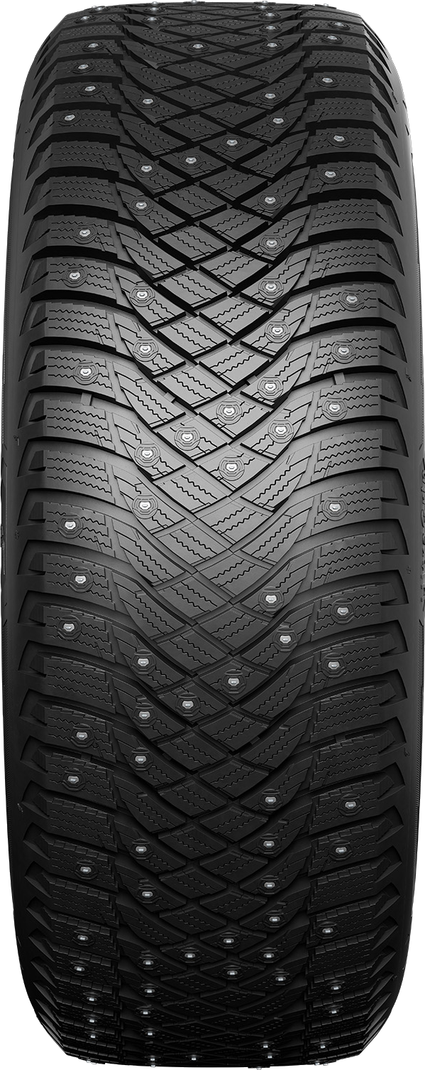 Goodyear UltraGrip Arctic 2 dubbdäck, slitbana framifrån