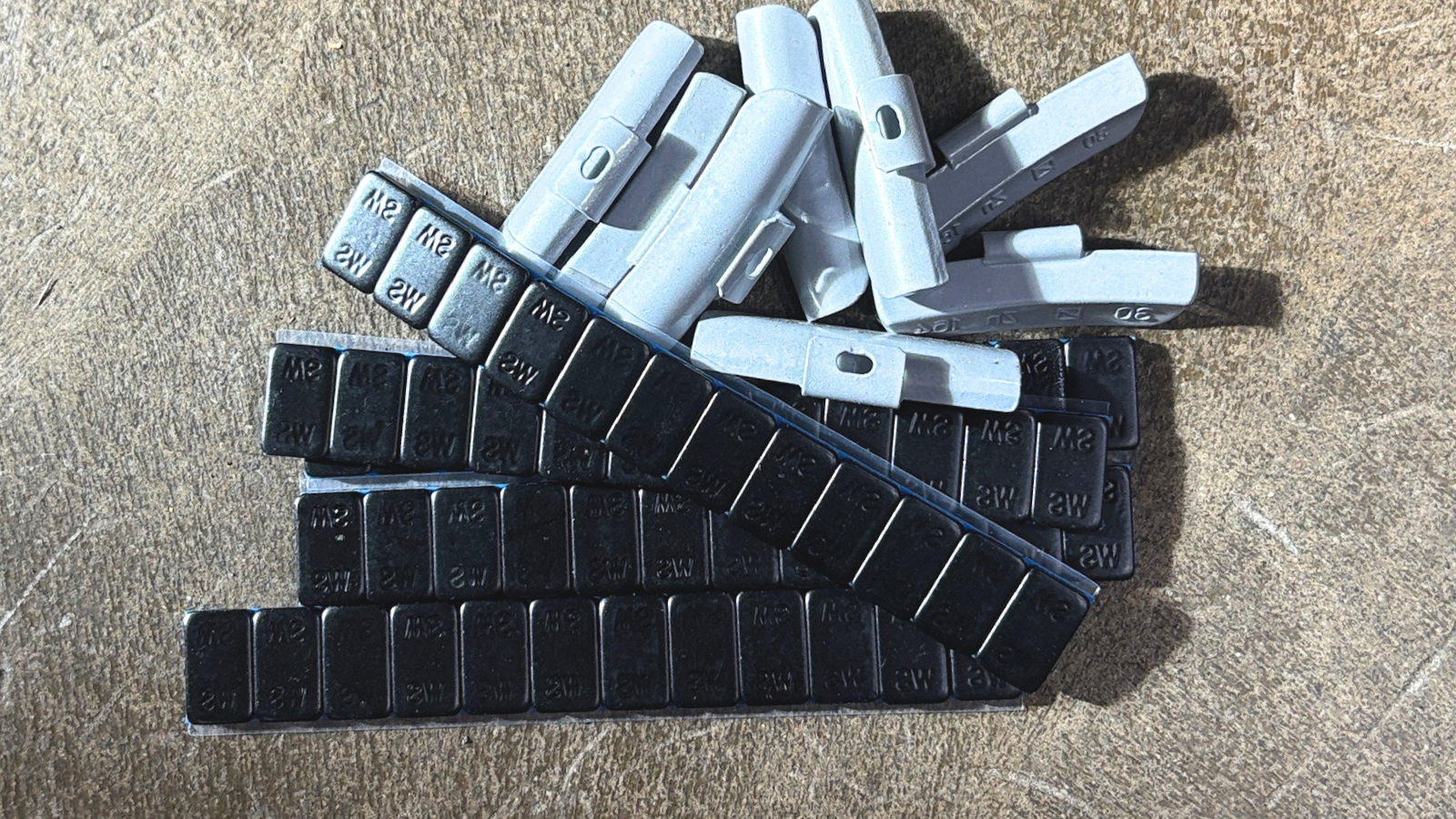 Balanseringsvikter för alla däck