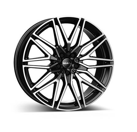Sturm blk/pol 11x22 5/120 ET43 CB66,6