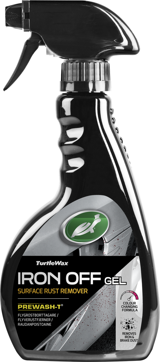 Turtle Wax Prewash-T Iron Off Gel 500 ml, produktbild framifrån