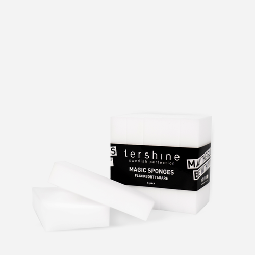 Tershine fläckborttagningssvamp 5-pack i förpackning