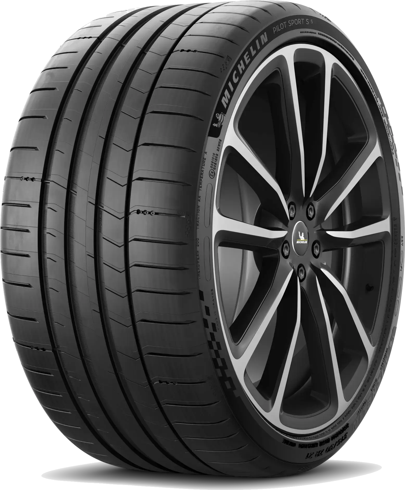 Michelin Pilot Sport S 5 sommardäck, snett framifrån