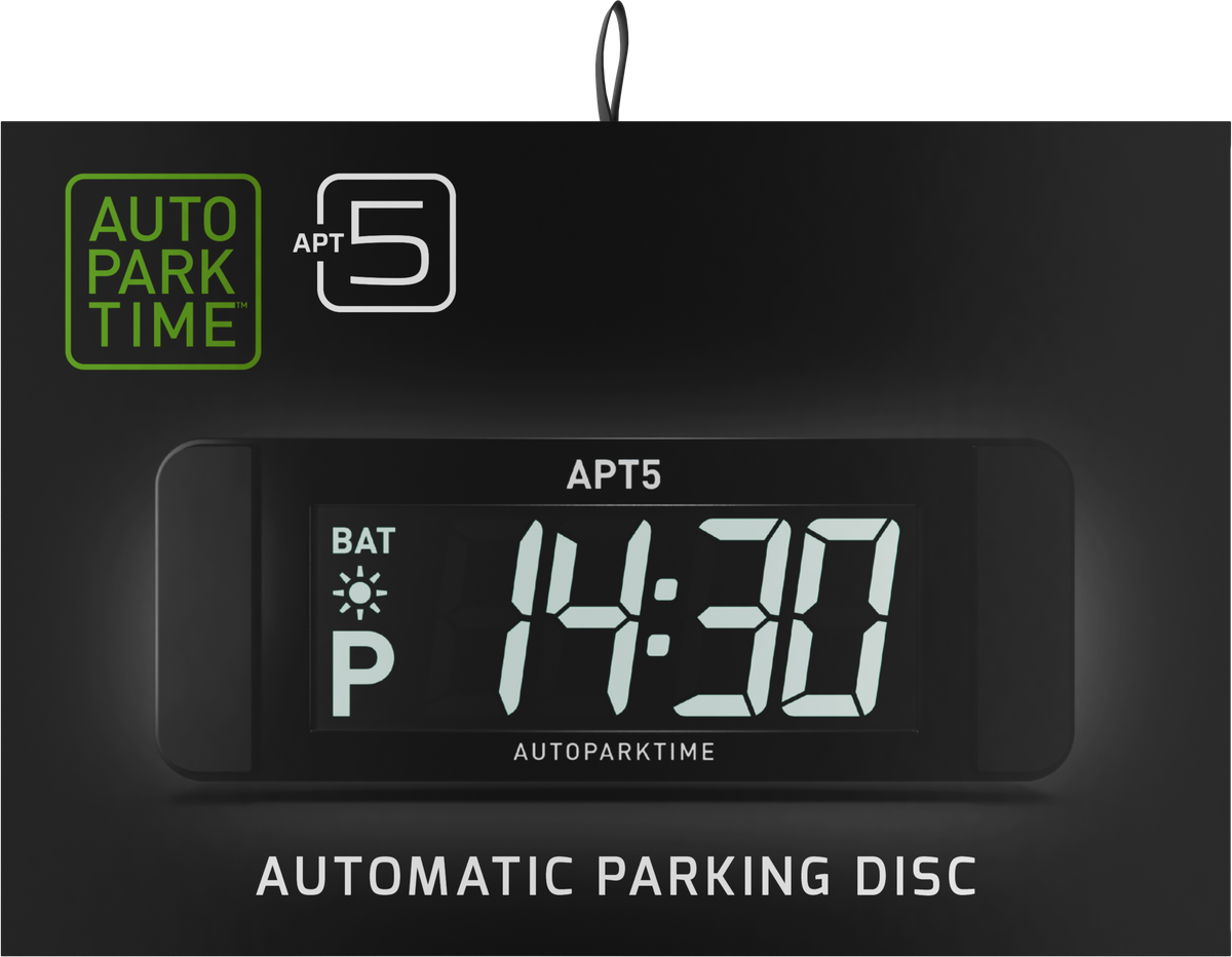 Autoparktime 5 automatisk P-skiva, alternativ vy 2