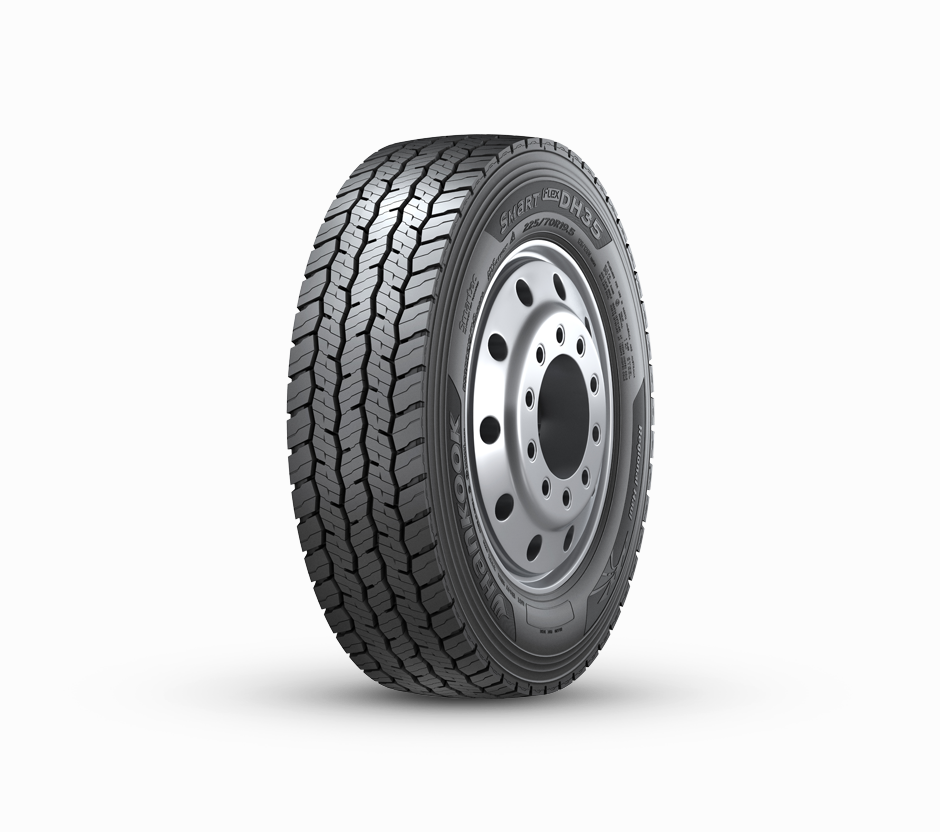 Hankook Smart Flex DH35 drivdäck för lastbil, snett framifrån