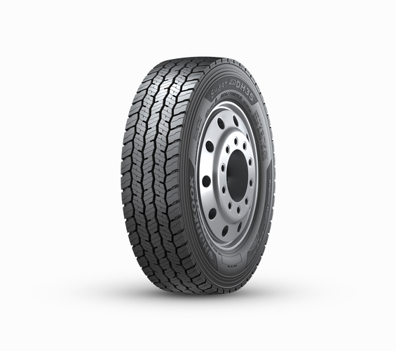 Hankook Smart Flex DH35 drivdäck för lastbil, snett framifrån