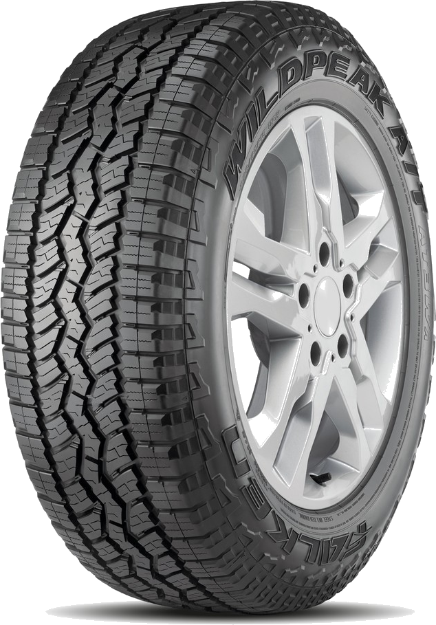 Falken WILDPEAK A/T AT3WA allårsdäck för SUV och 4x4, snett framifrån