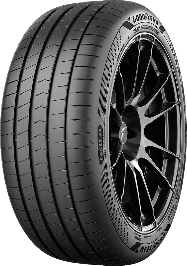 Goodyear Eagle F1 Asymmetric 6 sommardäck, snett framifrån