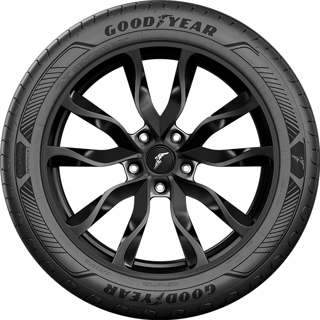 Goodyear EfficientGrip Performance 2 sommardäck, sedd från sidan