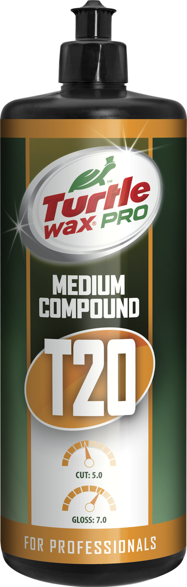 Turtle Wax Pro T20 Medium Polérmedel 1 L, produktbild framifrån