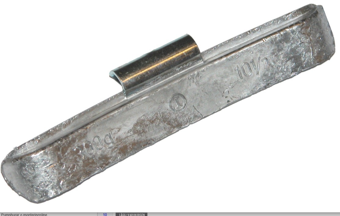 LV-VIKT CV10 300 GR 10st/förp