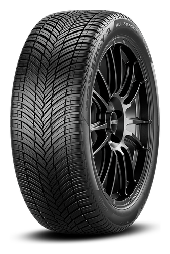 Pirelli Powergy 2 All Season allårsdäck för personbil och SUV, snett framifrån