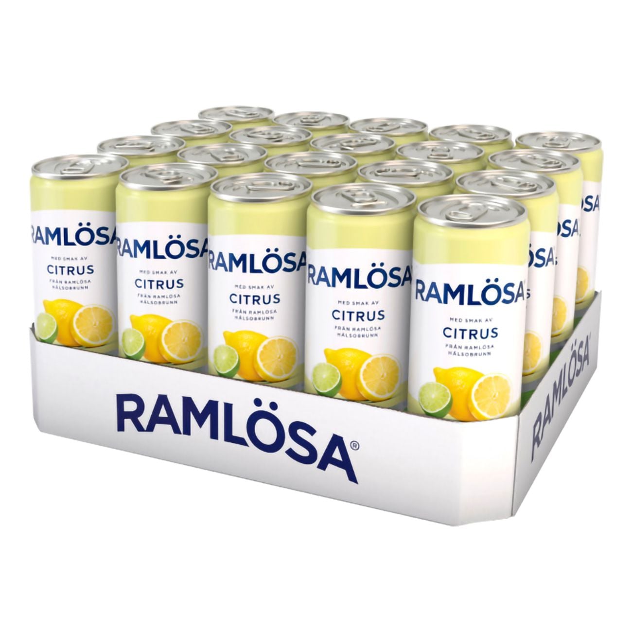 Ramlösa Citrus 33cl burk 20-pack, inkl pant