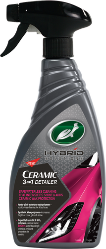 Turtle Wax Hybrid Solutions Ceramic 3 in 1 Detailer 500 ml, produktbild framifrån