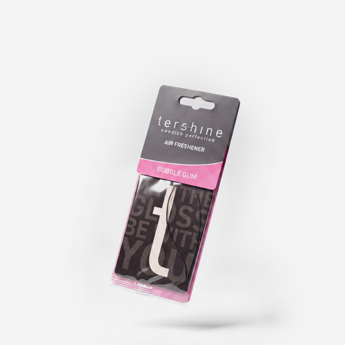 Tershine Doftgran Bubble Gum i förpackning, produktbild