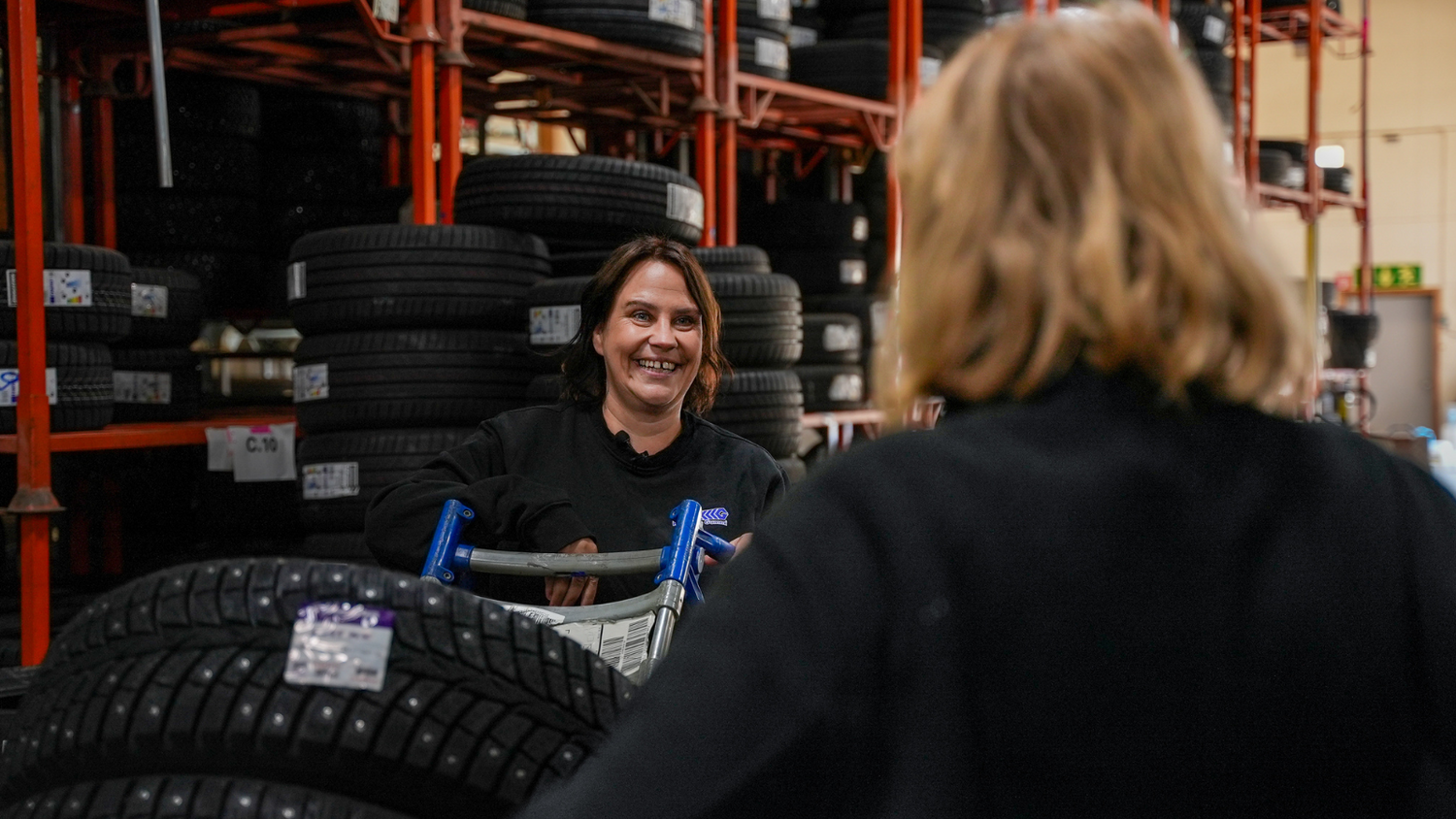 Vi finns här för dig