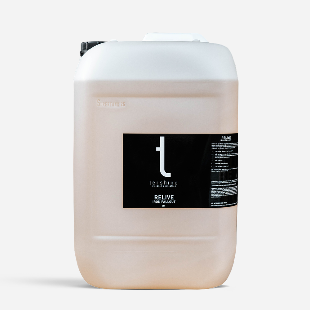 Tershine Relive Flygrostborttagare 25 L, snett framifrån