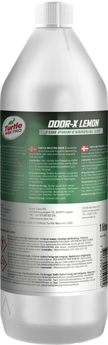 Turtle Wax Pro Odor-X Lemon 1 L, produktbild framifrån