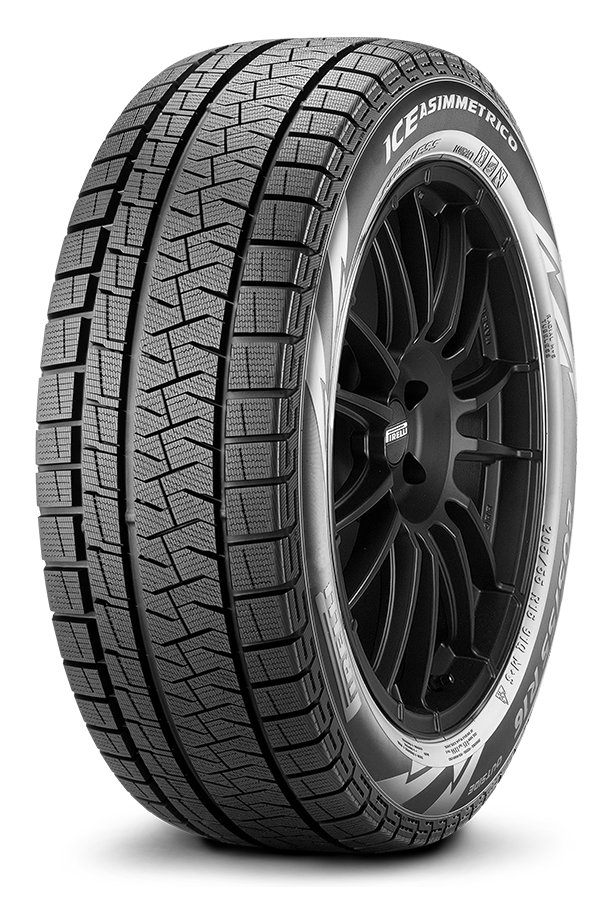 Pirelli Ice Zero Asimmetrico friktionsdäck för personbil och SUV, snett framifrån
