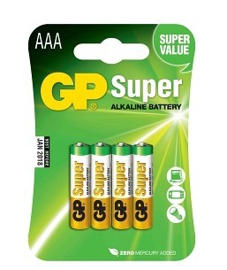 LR03 GP Ultra Plus Alk. 4-Pack blister