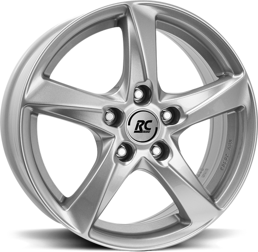 RC-Design RC30 aluminiumfälg kristallsilver, snett framifrån