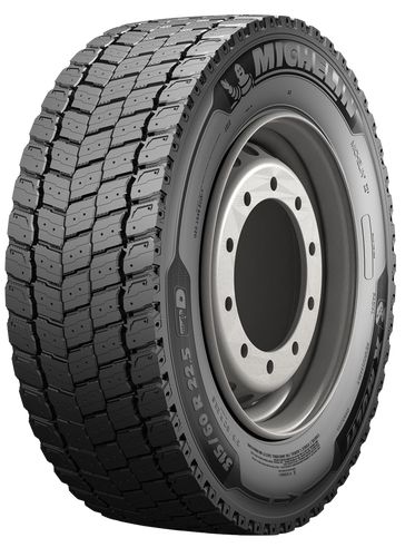 Michelin X MULTI D drivdäck för lastbil, snett framifrån