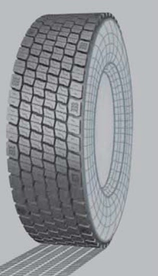 315/80-22,5 RINGTREAD RDR HM3
