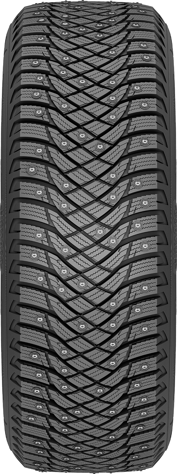 Goodyear UltraGrip Arctic 2 SUV dubbdäck, slitbana framifrån