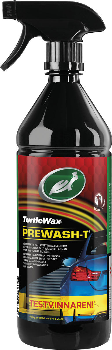 Turtle Wax Prewash-T Avfettning 1 L, produktbild framifrån