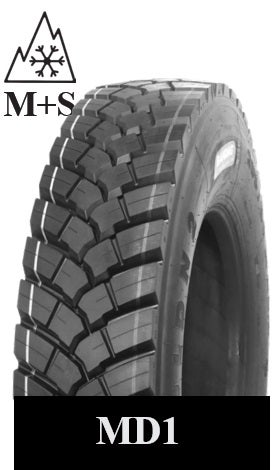315/80R22,5 MD1, Stomme KL6.