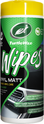 Turtle Wax Vinyl Matt Wipes 40 st, produktbild framifrån