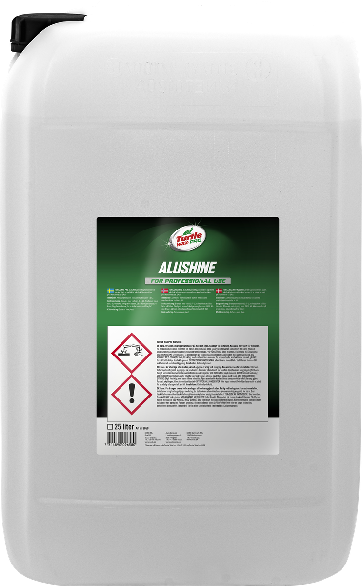 Turtle Wax Pro Alushine 25 L, produktbild framifrån