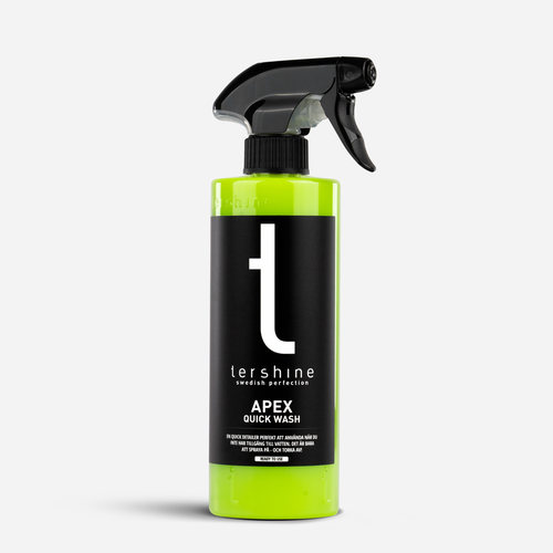Tershine Apex Quick Wash 500 ml, snett framifrån