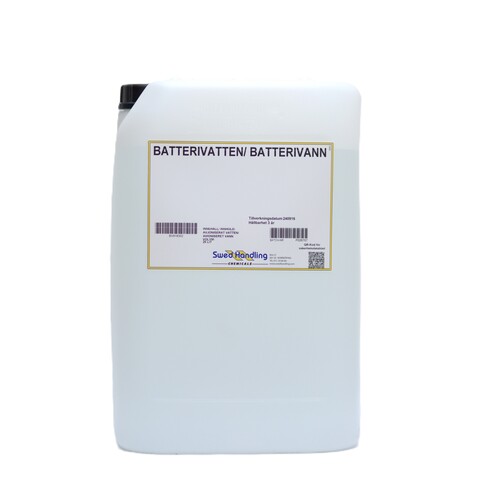 Batterivatten 25 L dunk