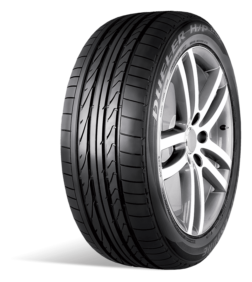 Bridgestone Dueler H/P Sport sommardäck för SUV och crossover, snett framifrån