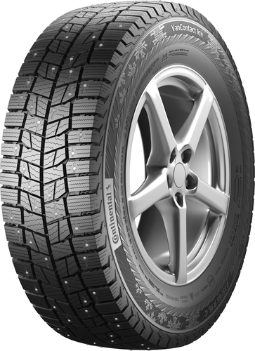 Continental VanContact Ice dubbdäck för transportbil, snett framifrån