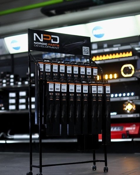 NPD Torkarbladsställ - 72st framrutetorkare