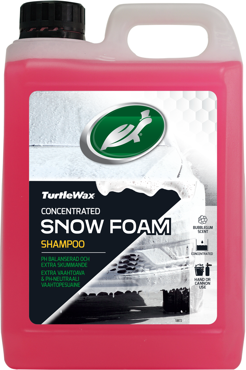 Turtle Wax Hybrid Snow Foam Shampoo 2,5 L, produktbild framifrån