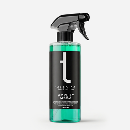Tershine Amplify Wet Coat 500 ml, snett framifrån