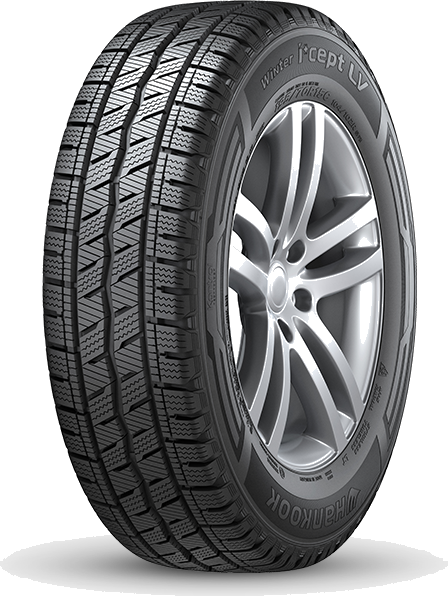 Hankook Winter i*cept LV friktionsdäck för transportbil, snett framifrån