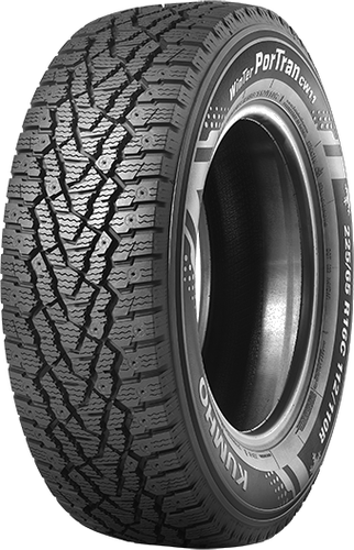 Kumho Winter Portran CW11 dubbdäck för transportbil, snett framifrån