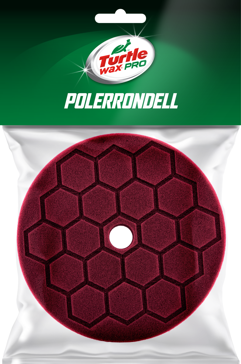 Turtle Wax Polérrondell Vinröd 170/150x25 mm HEX/CONE, alternativ vy 3
