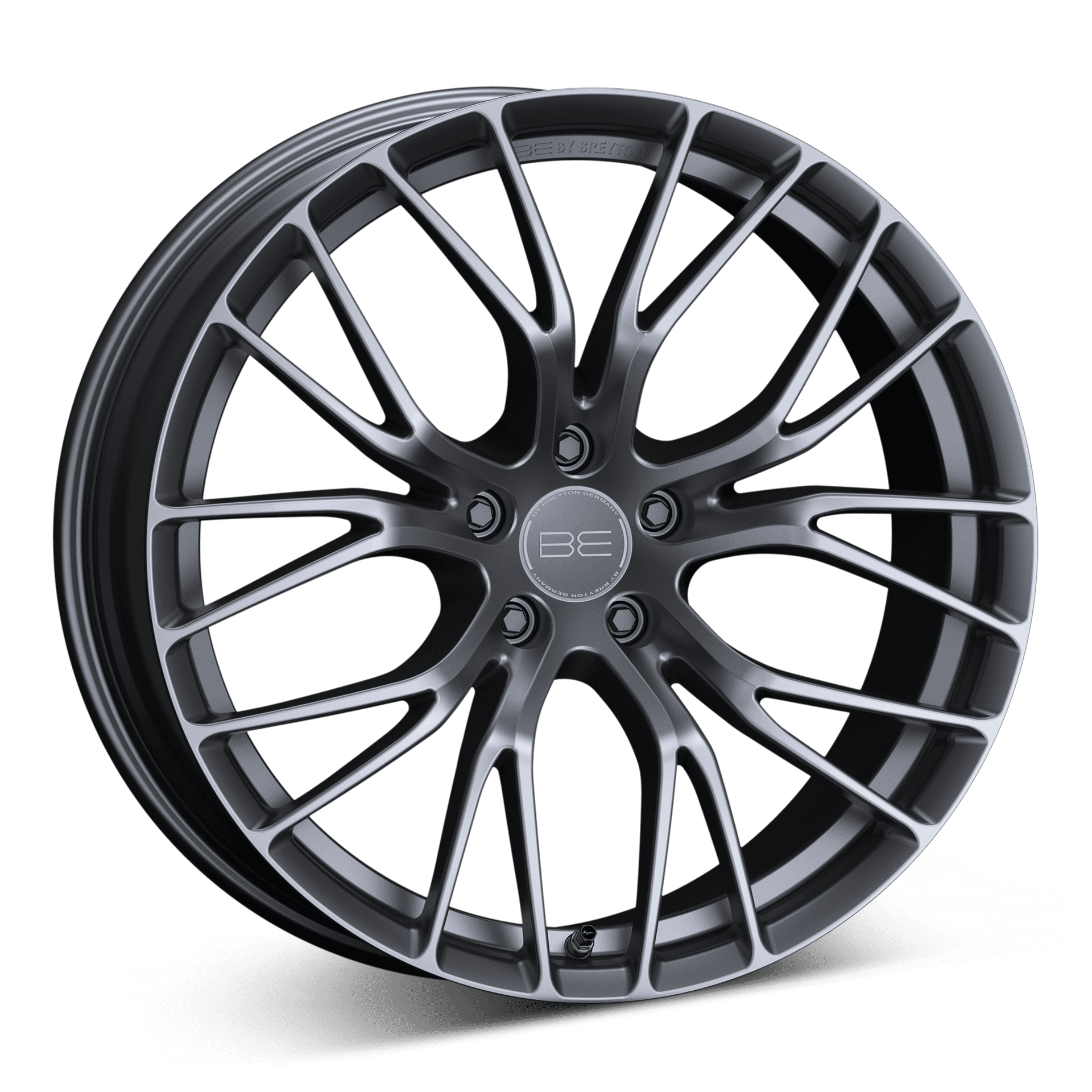 Breyton BE Force4 aluminiumfälg gunmetal, rakt framifrån
