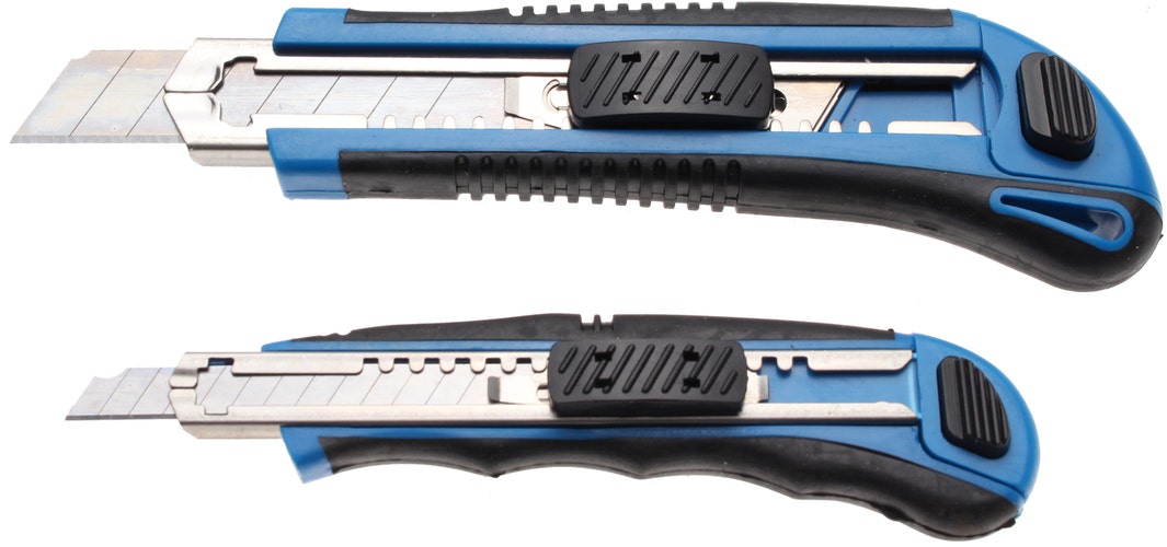 Brytbladskniv-kit – 2 storlekar 9/18 mm