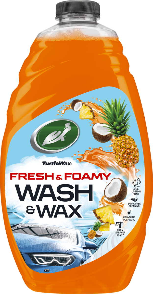 Turtle Wax Fresh & Foamy Shampoo Tropical 1,42 L, produktbild